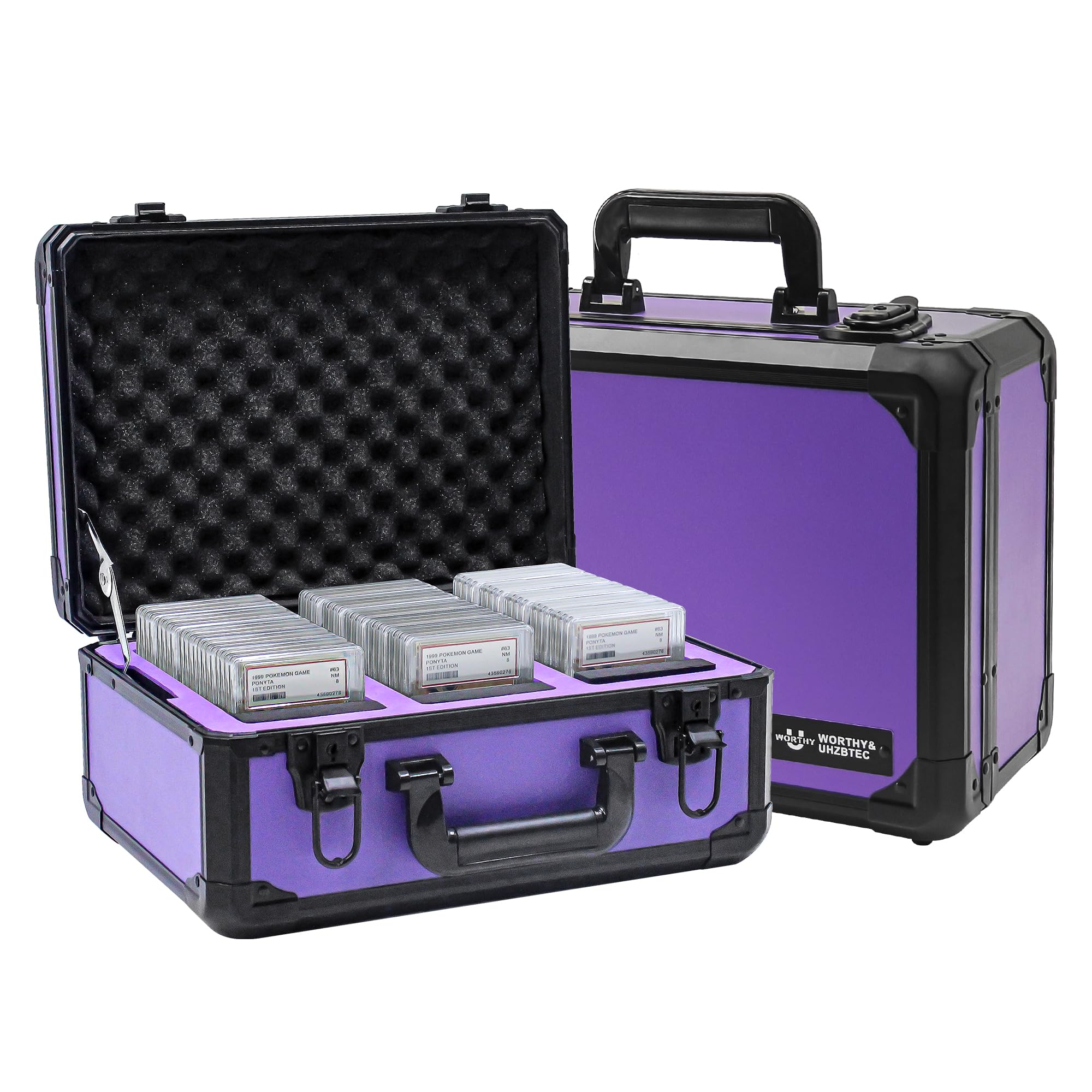 psaケース(Graded Guard)　purple 3枚 GradedGuard Standard Case (PSA)- Purple